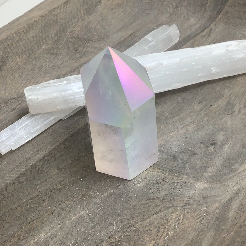 Angel Aura Quartz Specimen