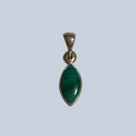 Malachite Sterling Silver Pendants