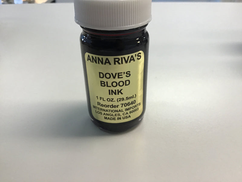 Dove’s Blood Ink
