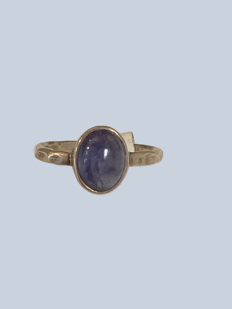 Tanzanite Sterling Silver Rings (size 4 to 10)
