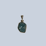Blue Apatite Sterling Silver Pendants