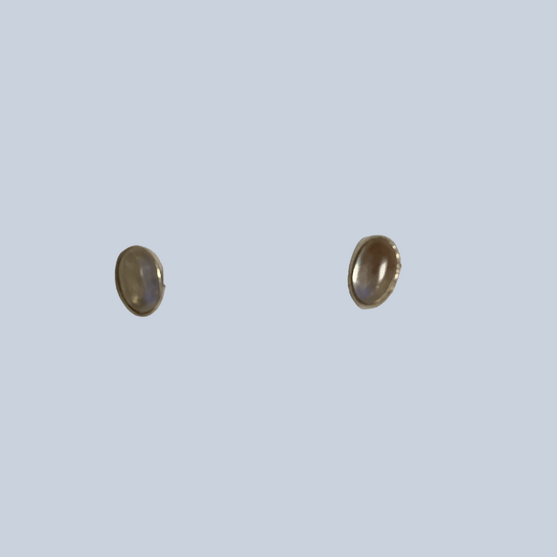 Labradorite Sterling Silver Studs