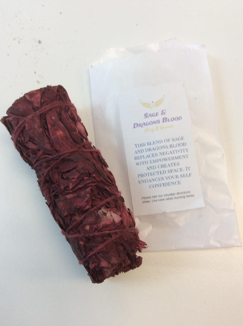 Sage & Dragons Blood Smudges