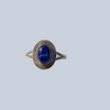 Lapis lazuli Sterling Silver Rings (Size 10-10.5)