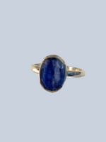 Blue Kyanite Sterling Silver Ring (sizes 4 -10)