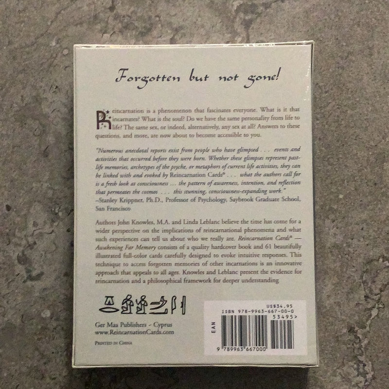 Reincarnation Cards -Awakening Far Memories