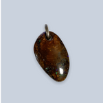 Fire Opal Sterling Silver Pendants