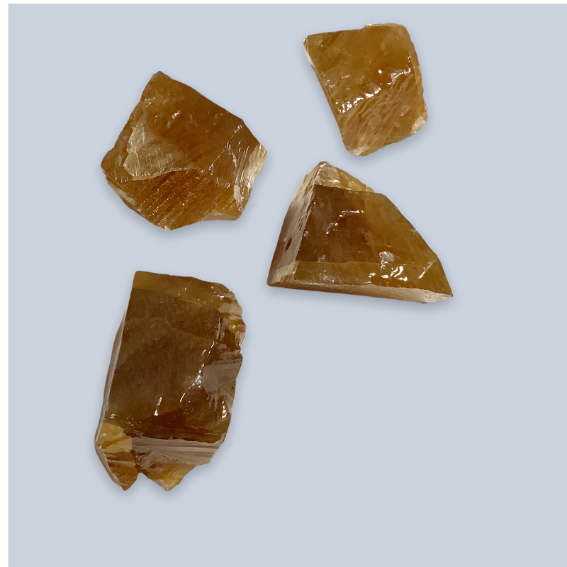 Honey Calcite Specimen