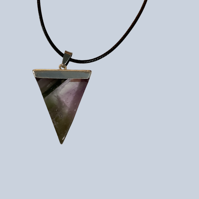 Triangle Crystal Pendant