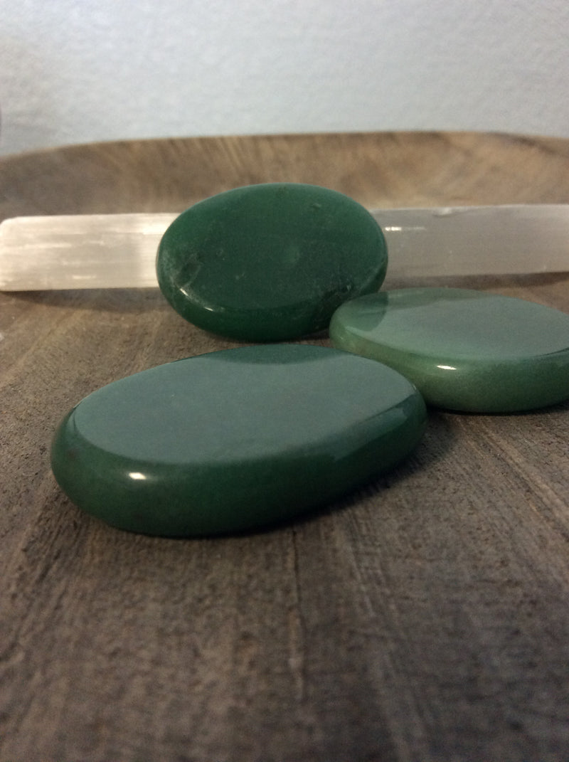 Green Aventurine Palm stone