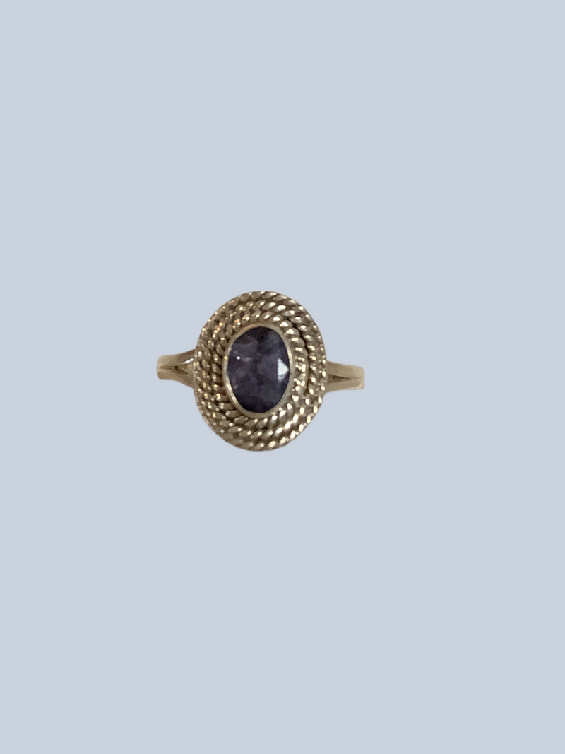 Sapphire Sterling Silver Rings (SIZE 7)