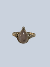 Rose Quartz Sterling Silver Ring  Sizes 7 - 10
