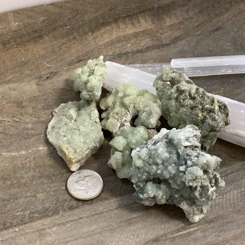 prehnite is a stone that sends comfort to the heart and emotional body