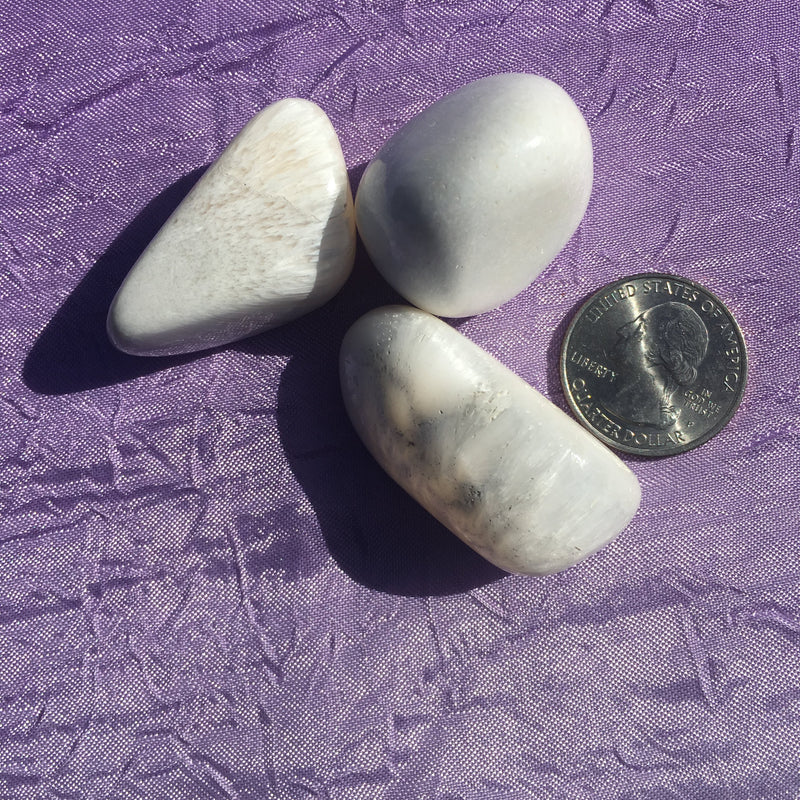 Scolecite Tumbled Stone